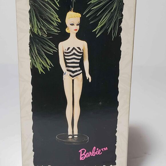 Hallmark Keepsake Ornament Barbie Series #1 1959 Debut 1994 NEW - Picture 9 of 10